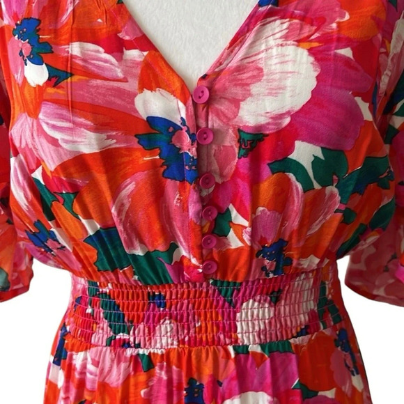 Abel the label ATL Anthropologie floral high-low Dress - Picture 4 of 15